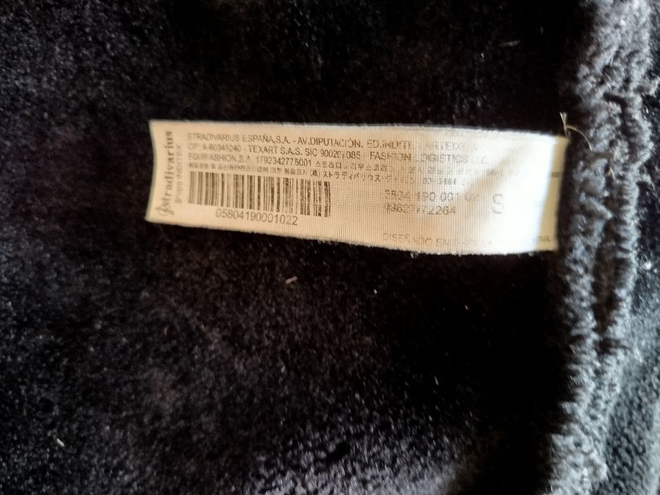 kurtka futerko Stradivarius S
