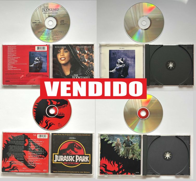 Coleção CDs Bandas Sonoras de Filmes (conjunto 1)