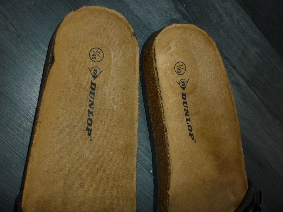 Dunlop klapki na korku nowe