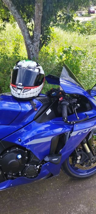 Proteção escape Akrapovic, peseiras Puig  Yamaha YZF R1 2015>24