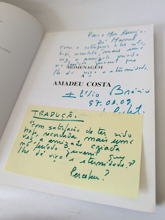 Homenagem a Amadeu Costa