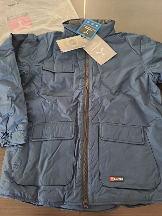 Kurtka ocieplana na zimę L granatowa