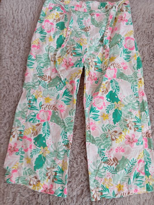 Spodnie 3/4 dla dziewczynki