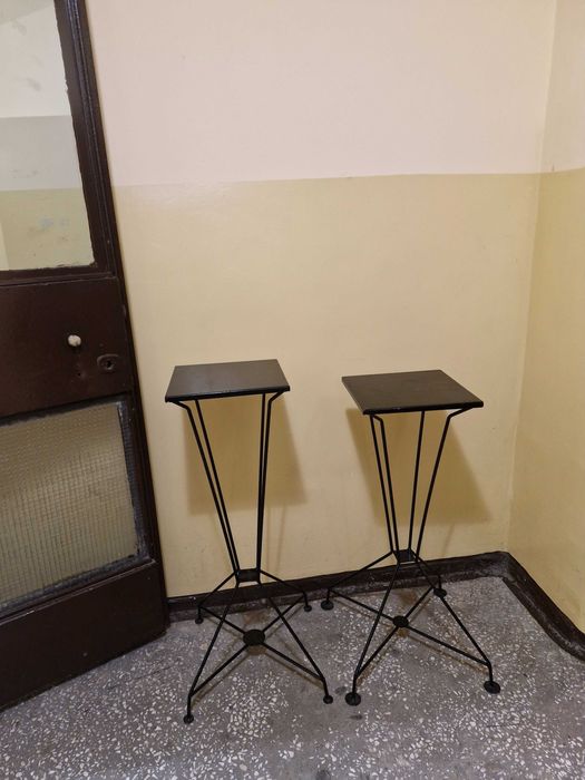 Metalowe kwietniki PRL