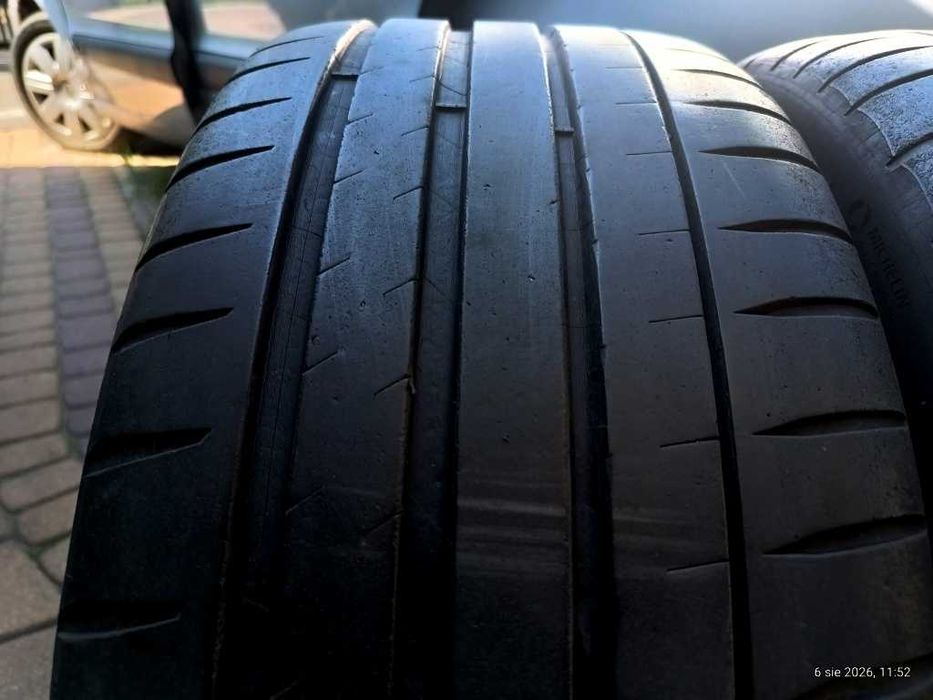 2Opony Letnie 235/40/18 95Y MICHELIN Pilot Sport 4S Extra-Load DT1 RIM-Protector Germany 12.2020r Bieżnik~5mm