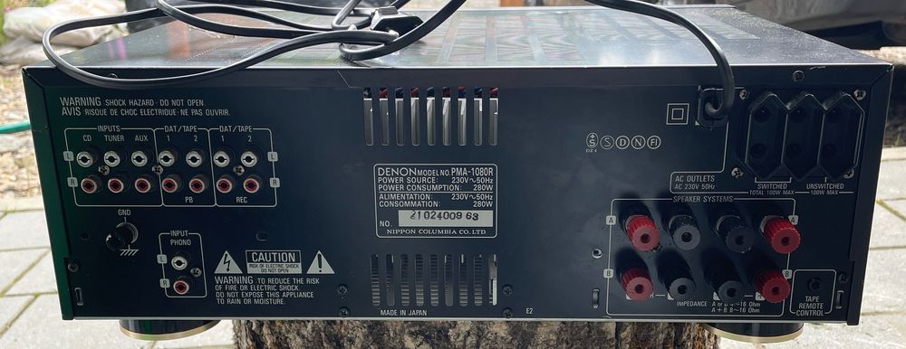 Wzmacniacz Denon PMA 1080R po serwisie