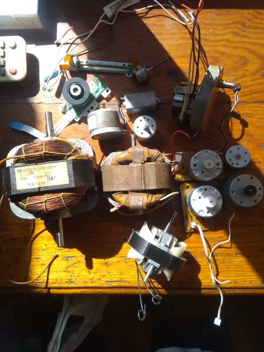 Электродвигатели разные