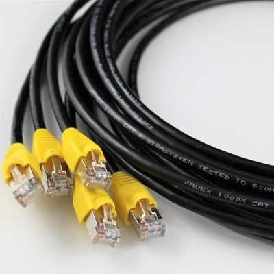 Cabos CAT6 Ethernet Novos 3m 150 cabos