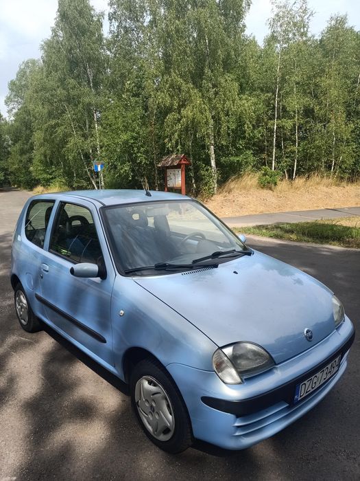 Fiat Seicento 1.1 KAT airbag elektryczne szyby uchylne tylne okna