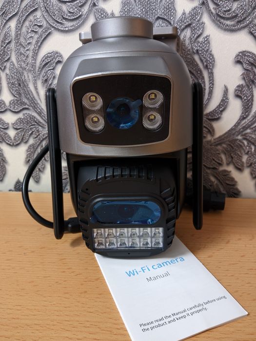 Камера відеонагляду WI Fi , вулична 10MP (5+5)
