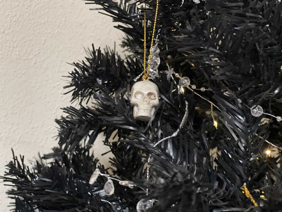 decoração de natal gótica