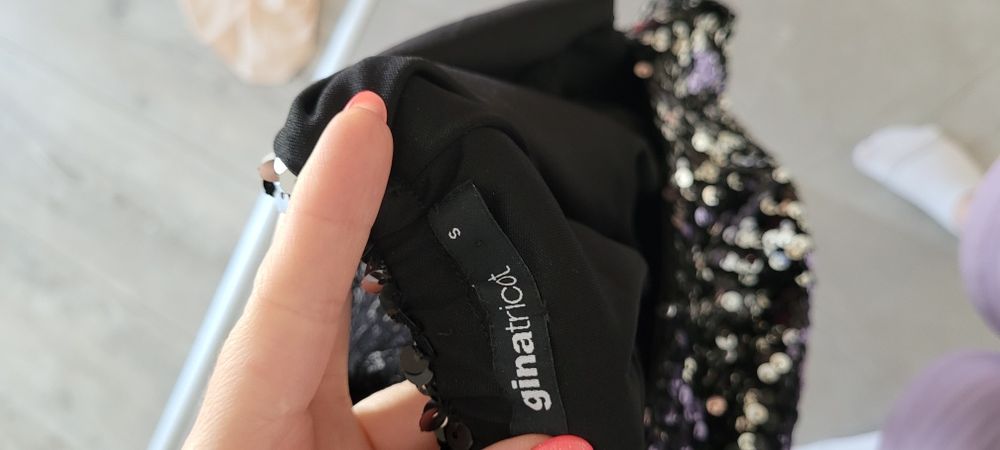 Sukienka  cekiniasta, imprezowa Gina Tricot