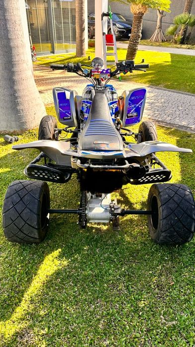 Raptor 660 com swap monstruoso