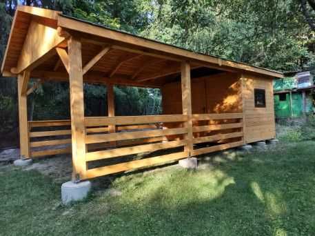Wiata ,altanka ,drewutnia 7x3m