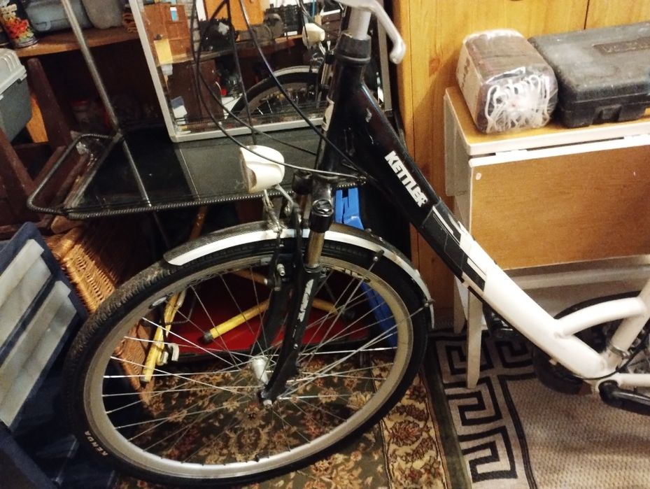 Rower miejski Kettler,damka ,kola 28,sprawna,alu rama,amorek