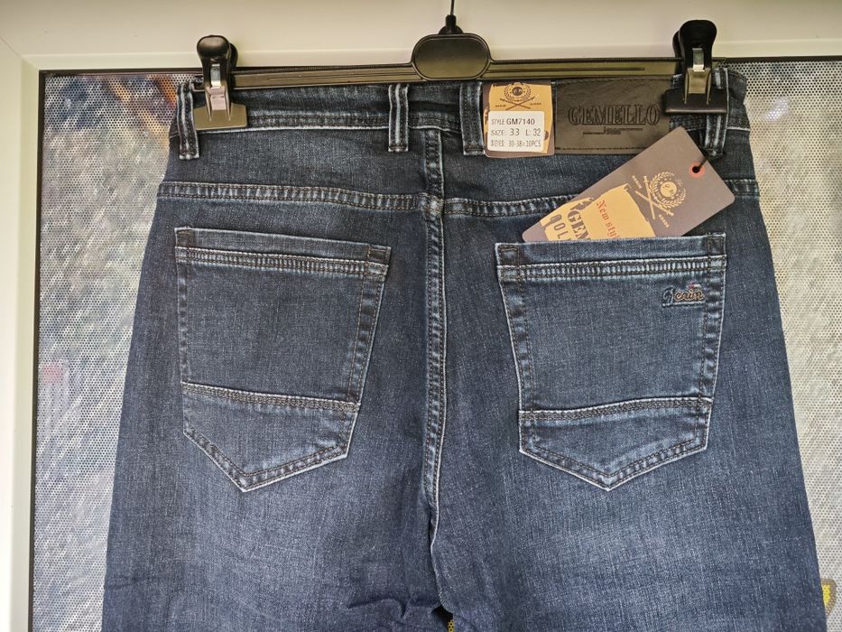 Spodnie męskie jeansy nowe