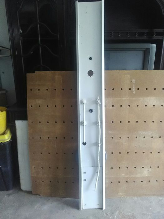 Coluna de chuveiro com banco