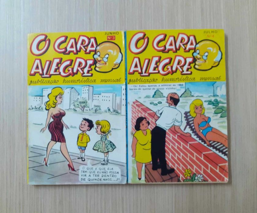 Revistas O Cara Alegre (BD humorística)