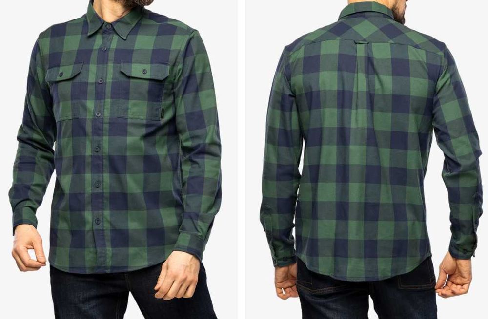 ‼️Рубашка Helikon Tex Greyman Shirt клітинка клетка міцна щільна‼️