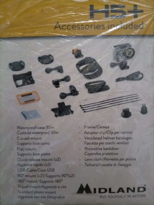 Action Cam Midland H5+ camera video type GoPro64286174101507123