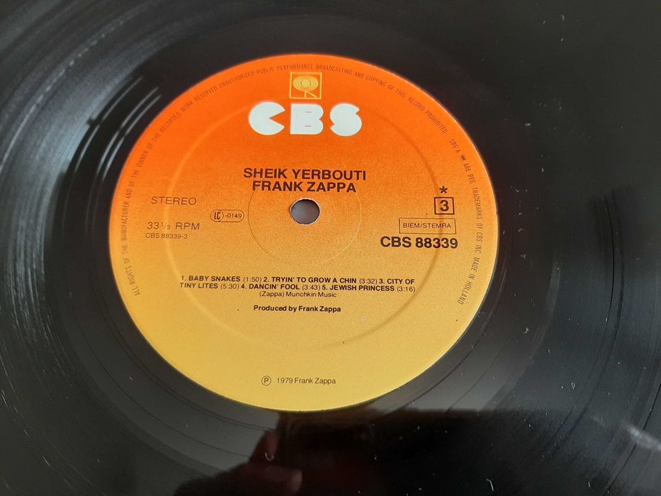 Frank Zappa - Sheik Yerbouti - Europa - 2 x Vinil Lp