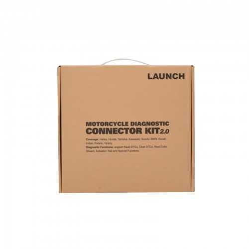 Launch KIT Diagnóstico OBD Motas Software + Adaptadores (NOVO)