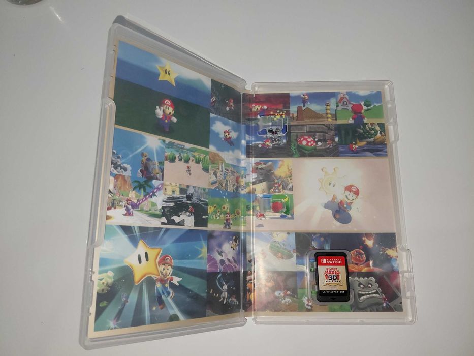 switch SUPER MARIO 3D ALL-STARS zestaw 3 gier UNIKAT kartridż
