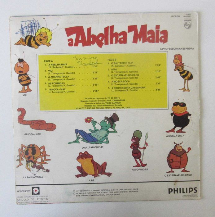 Banda Sonora Original Da Série De TV "A ABELHA MAIA" (LP)