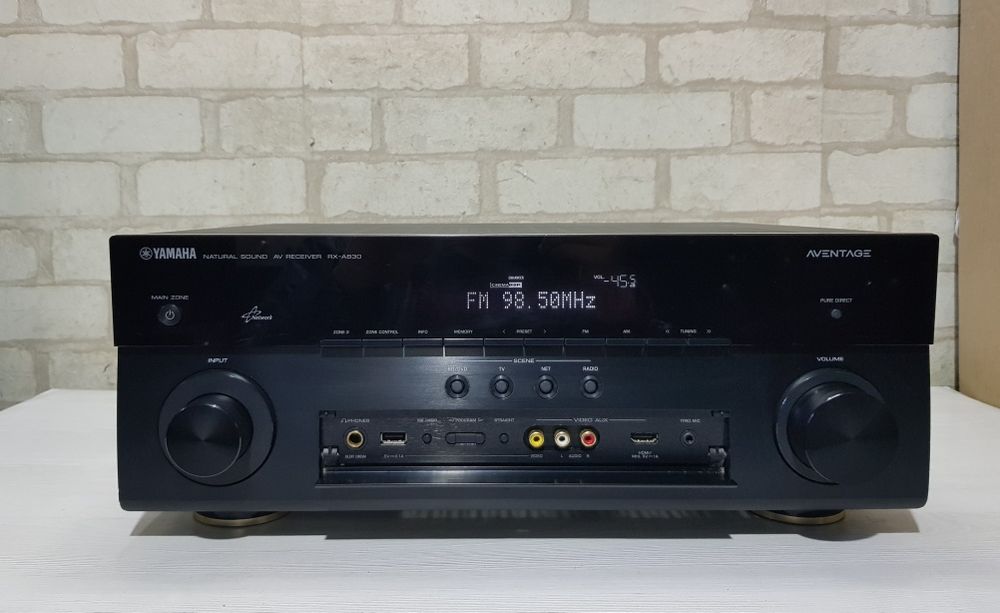 7.1AV Преміум ресивер Yamaha RX-A830, 7х160Вт,4K,HDMI,AirPlay,Flac