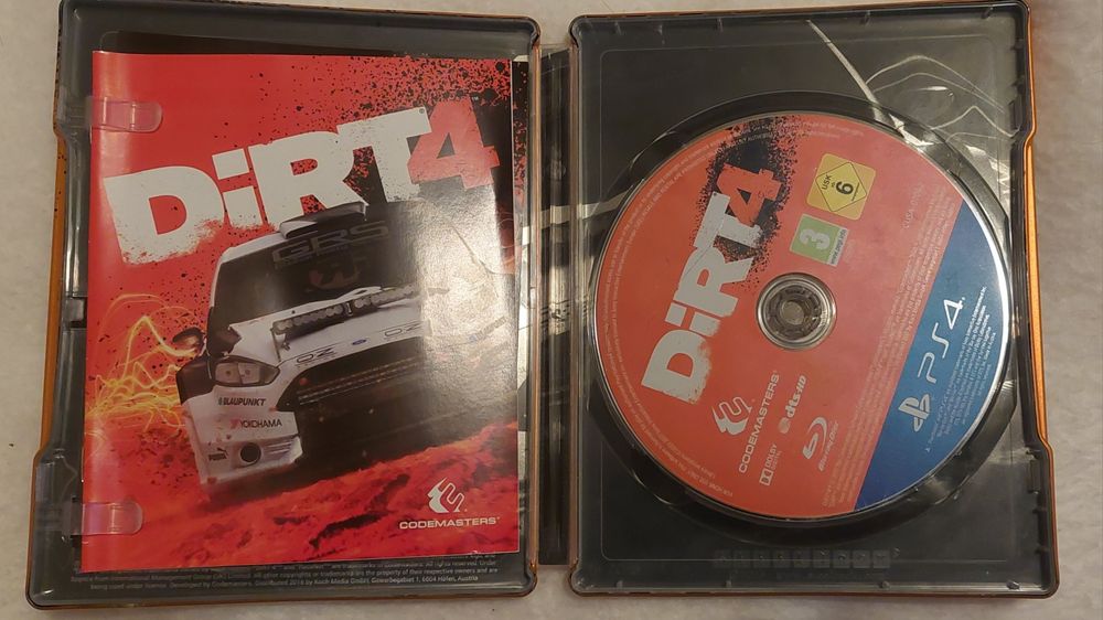 Dirt 4 PS4  Steelbook Edition