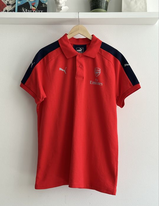 Футболка-поло Arsenal Puma 2016-17, розмір XL, червона