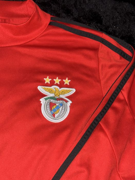 Fato treino Manga Curta Benfica e camisola manga comprida de treino