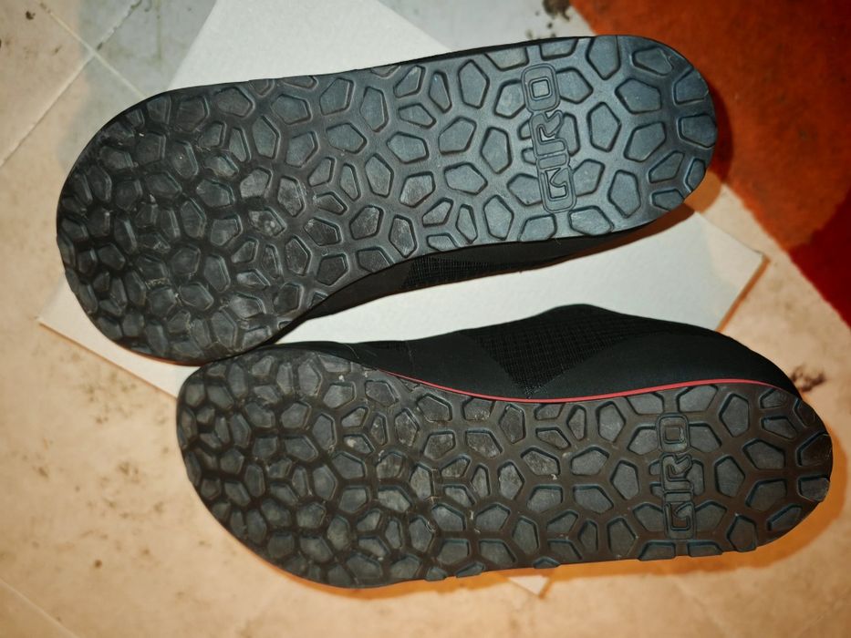 Sapatos de BTT GIRO TRACKER FASTLACE Preto/Vermelho
