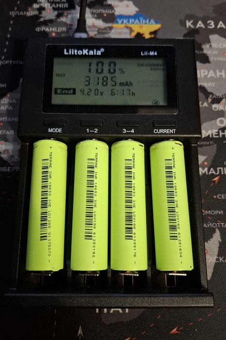 Акумулятори 18650 Li-ion TerraE INR 30E (3200 mAh)