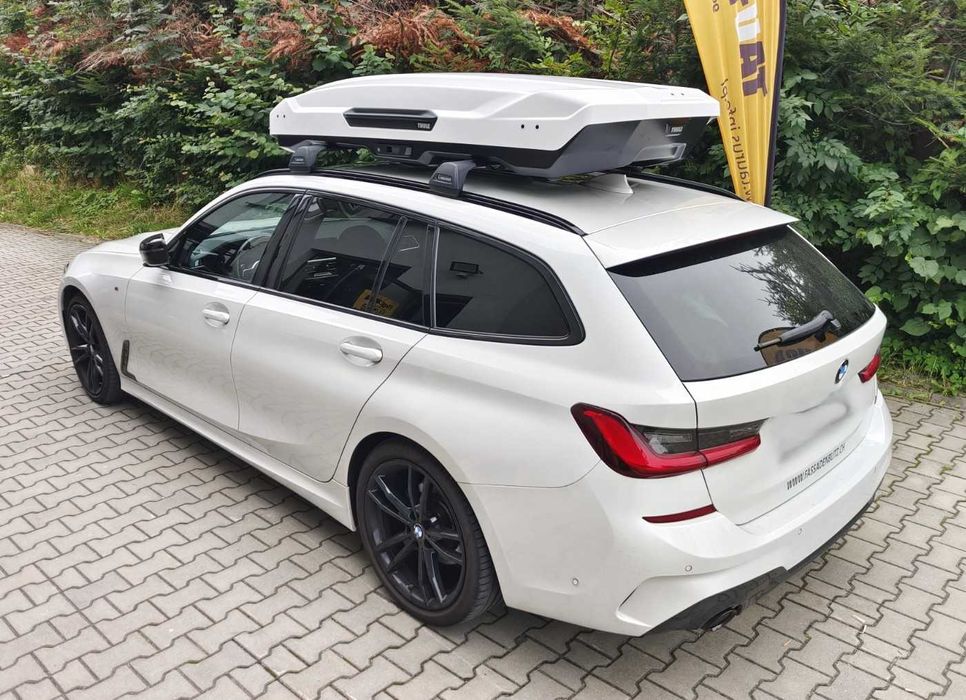 Thule Motion 3 XL Low Box dachowy Biały połysk od ręki fv gw wysyłka