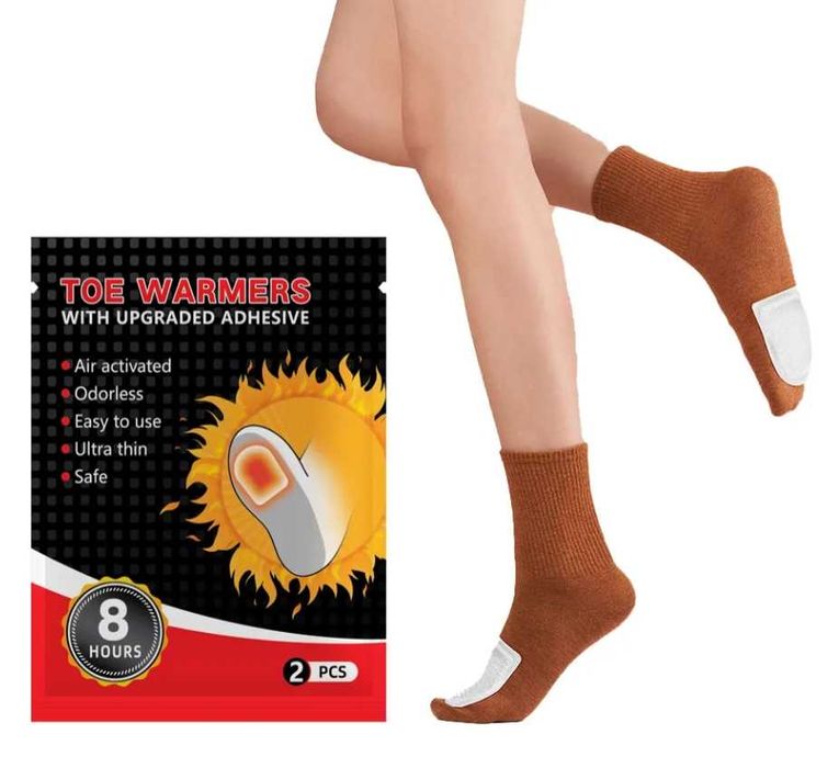 Напівустілки хімічні з підігрівом, одноразові для ніг і рук