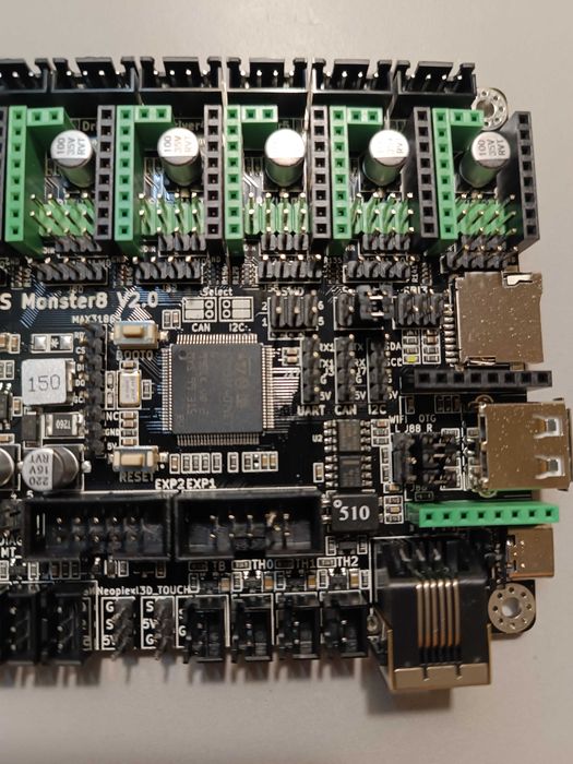 Makerbase MKS Monster 8 V2.0 плата для 3D принтера