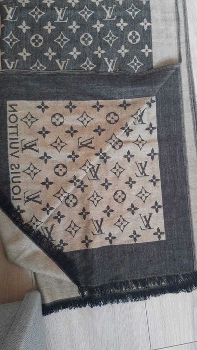 Szal Louis Vuitton 100%welna