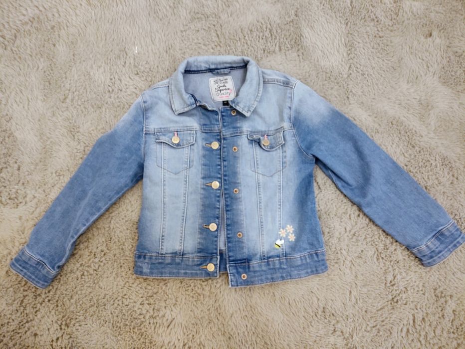 Elegancka dziecięca katana jeansowa C&Arozmiar 122.