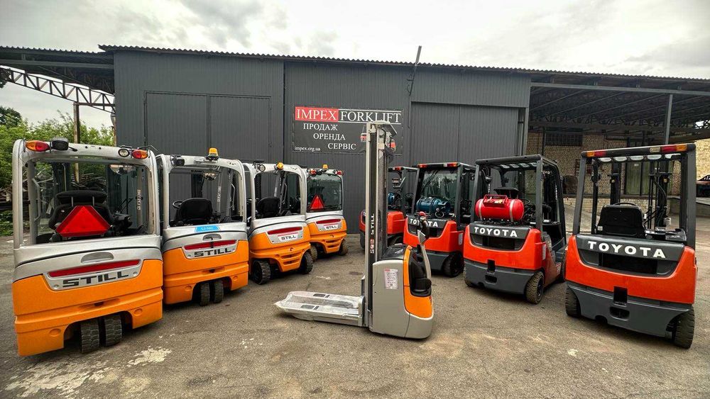 Газовий навантажувач TOYOTA 02-8FGF25, підйом-3.7м, 2018 рік, кабіна