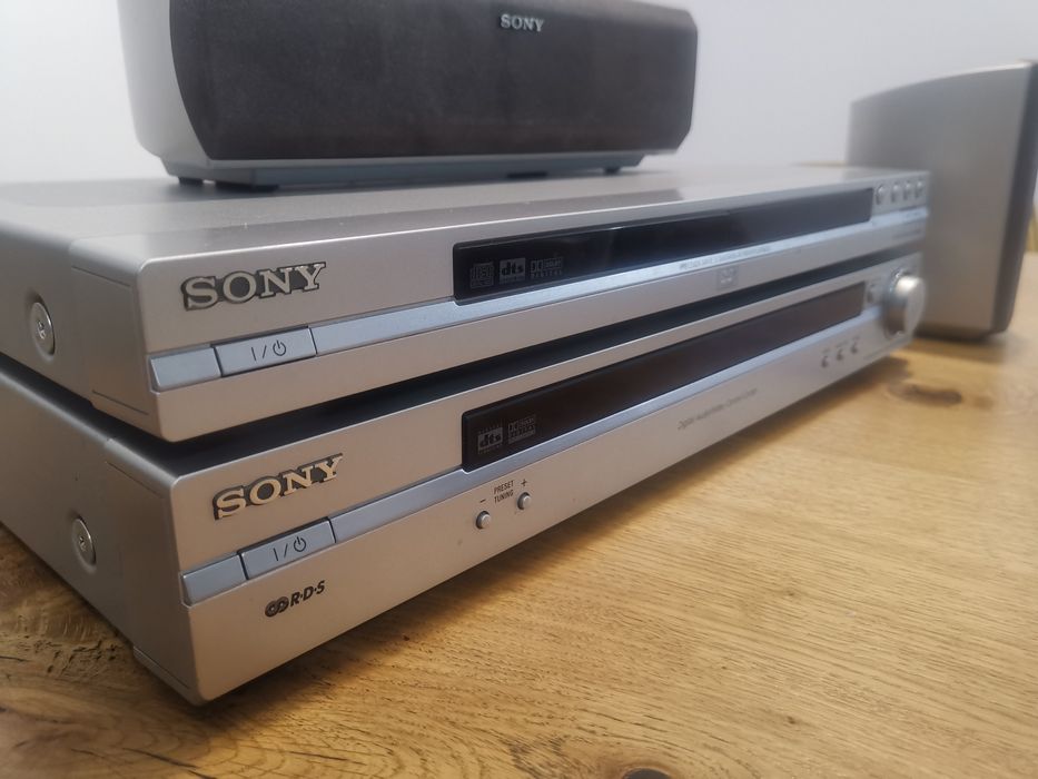 Kino domowe Sony STR KSL 500 + DVD N8355 + 2x Stojak GRATIS