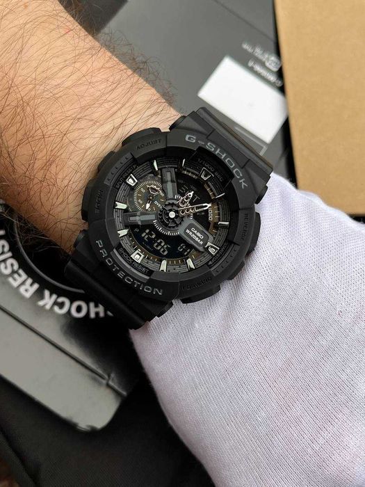 Годинник Casio G-Shock GA-110 Black | часы мужские | Vintage A159 | DW