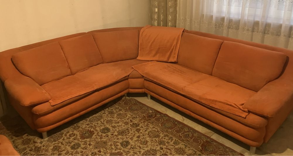 Kanapa narożna + fotel