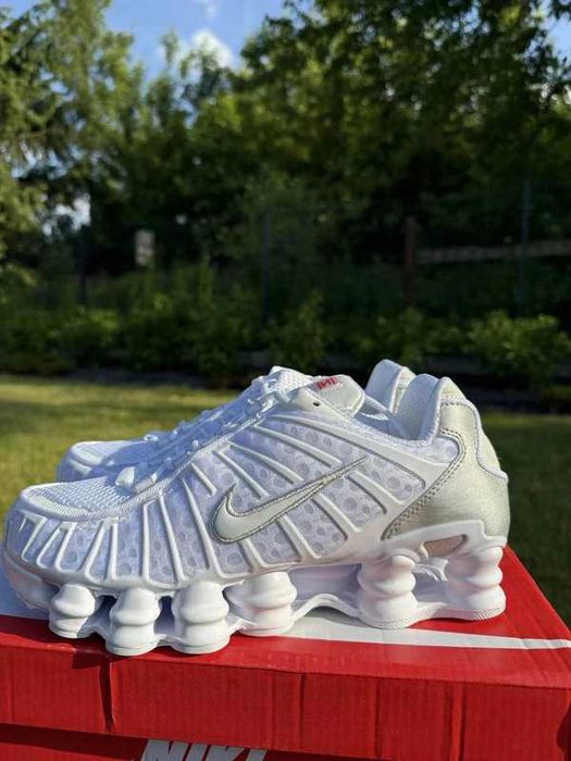 Buty sportowe Nike_Shox_TL_White_Gum Rozmiar R.38