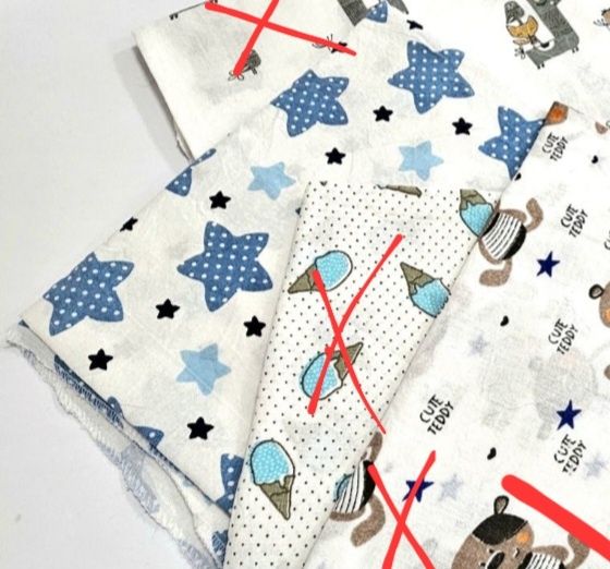 Пелюшки - бавовняні, ситець