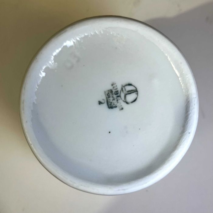 PRL kultowy kubek bar mleczny porcelana Lubiana