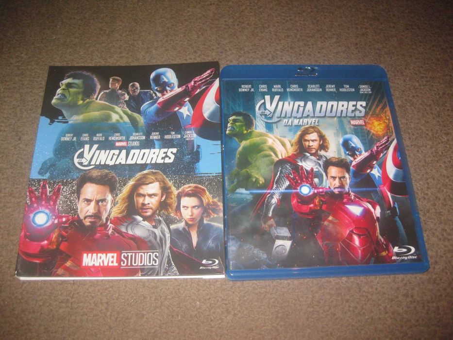 Blu-Ray "Os Vingadores" numa Edição Especial em Slidepack!