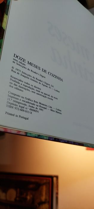 Doze Meses de Cozinha - Maria de Lourdes Modesto