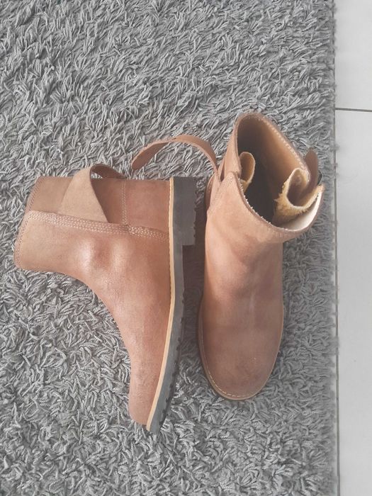 Bota de inverno castanho claro