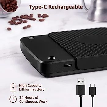 Маленькие весы для кофе с таймером, весы для эспрессо с автоматическим